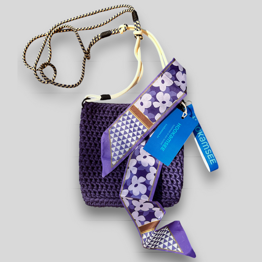 Häkeltasche Dark Navy #067