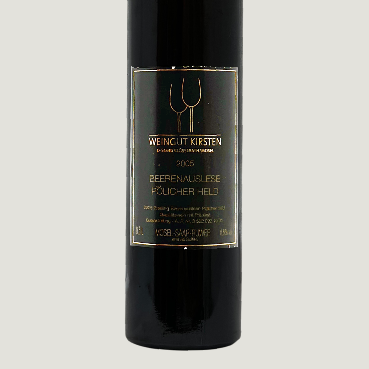Kirsten Beerenauslese Pölicher Held 2005 (0,5 l)