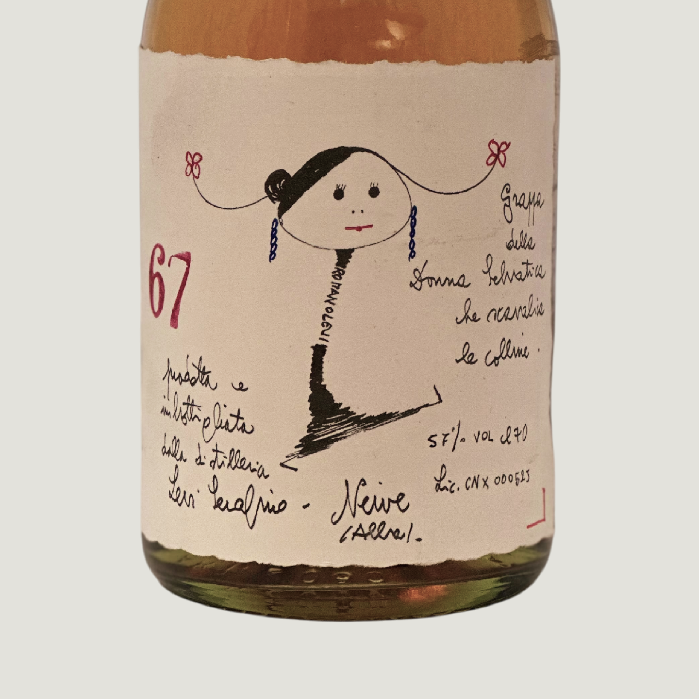 Romano Levi Grappa della Donna Selvatica che cavalca le colline (Riserva 2011)