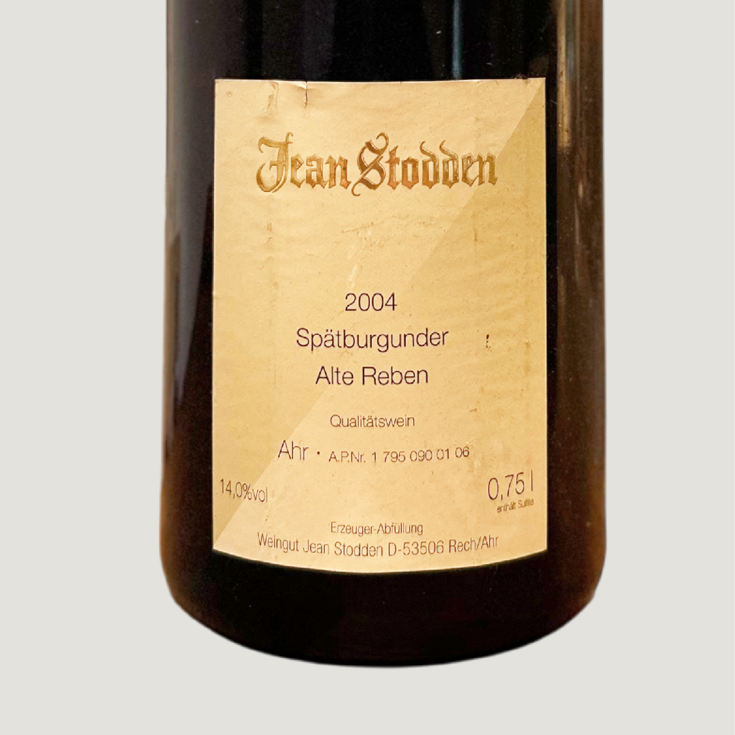 Jean Stodden Recher Herrenberg Spätburgunder Alte Reben 2004 Magnum (1,5 l)