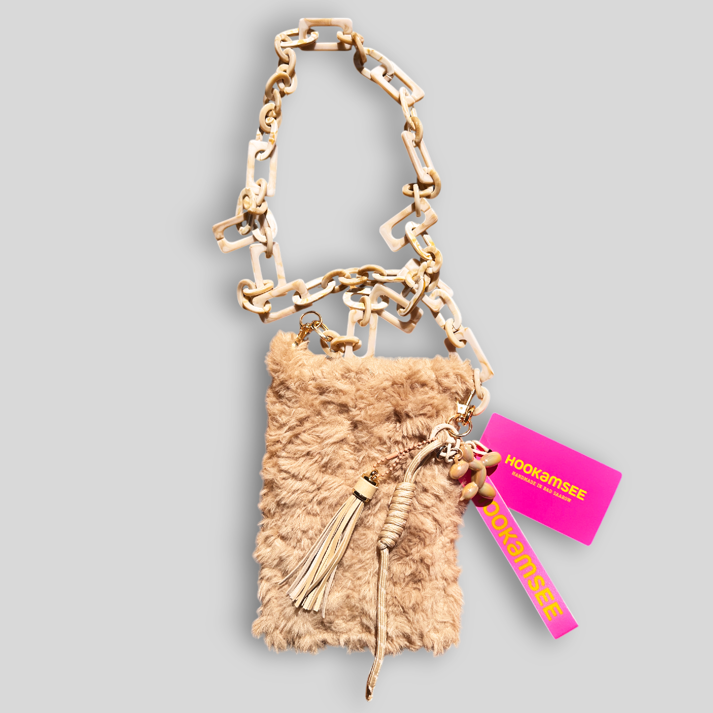 HOOK #108 – Soft Beige Charm (Kunstfell)