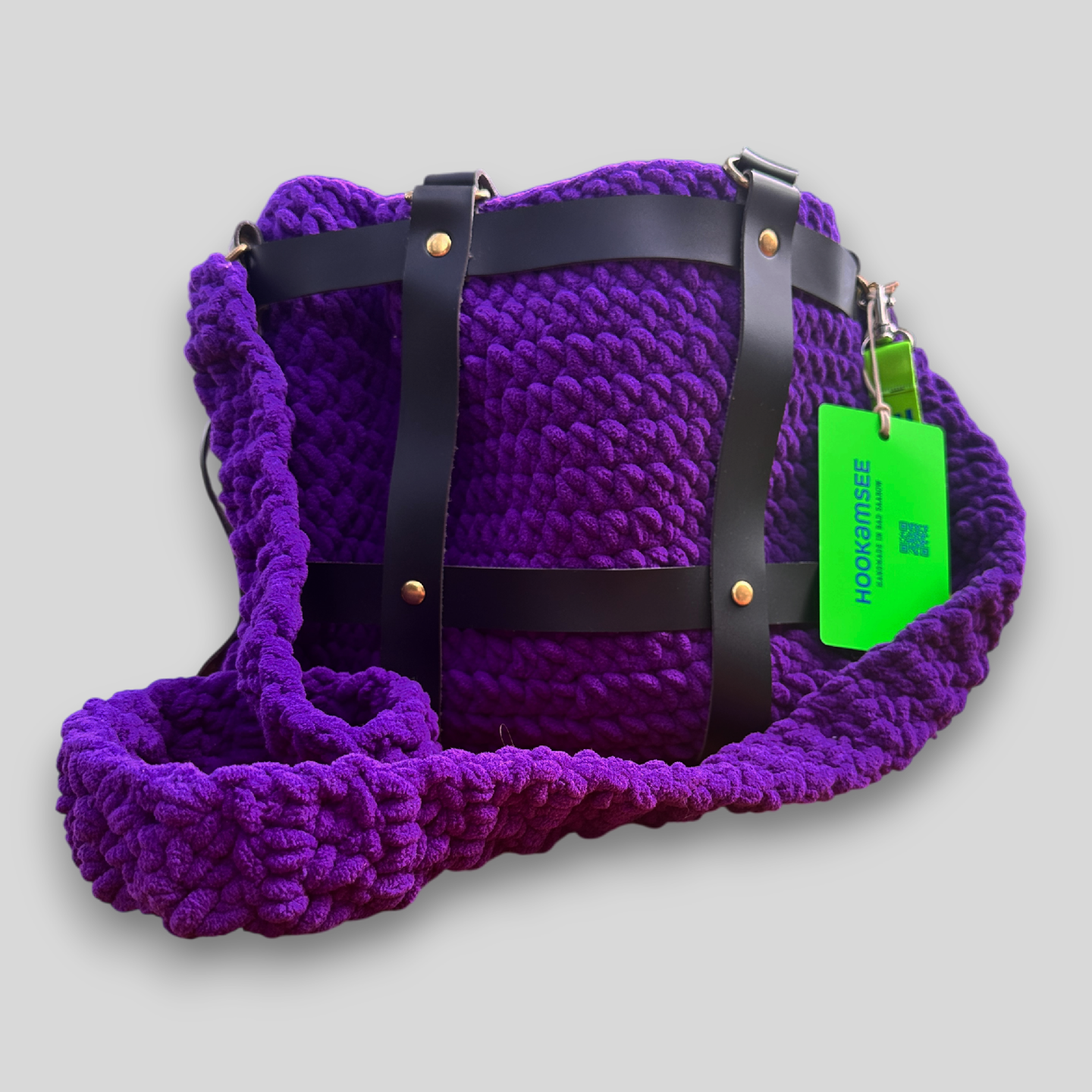 HOOK #115 – Bold & Chic (Samt mit Kunstleder)