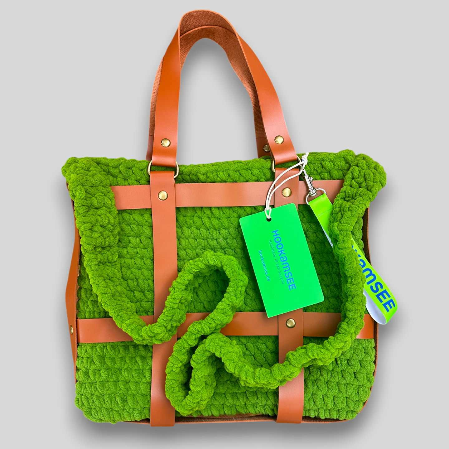 HOOK #116 – Fresh & Chic (Samt mit Kunstleder)