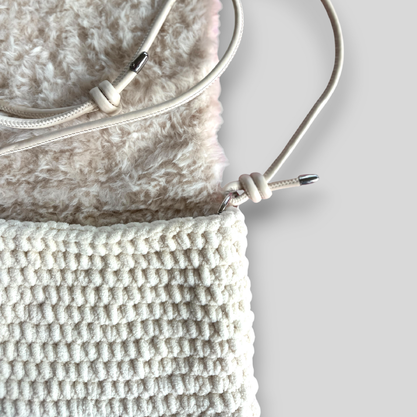 HOOK #129 – Soft Cream (Samtgarn mit Kunstfell)
