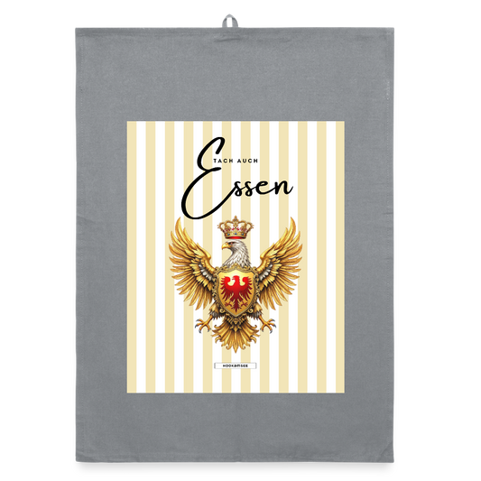 CITY ESSEN Organic Geschirrtuch / Stoffserviette - Grau