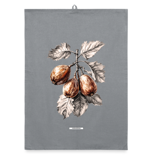 FLORA FEIGEN Organic Geschirrtuch / Stoffserviette - Grau