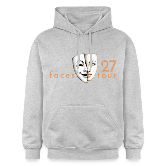 Hoodie Sandra Tour-Signet, Variante 3 - Hellgrau meliert