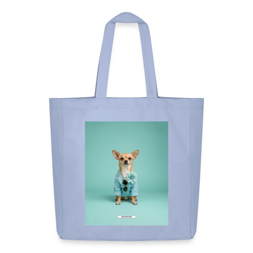 Große Shopping Bag Styled Dogs – Chihuahua - Sky