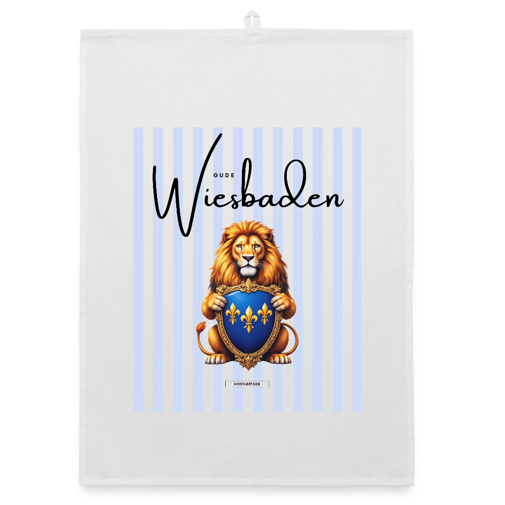 CITY WIESBADEN Organic Geschirrtuch / Stoffserviette - Weiß