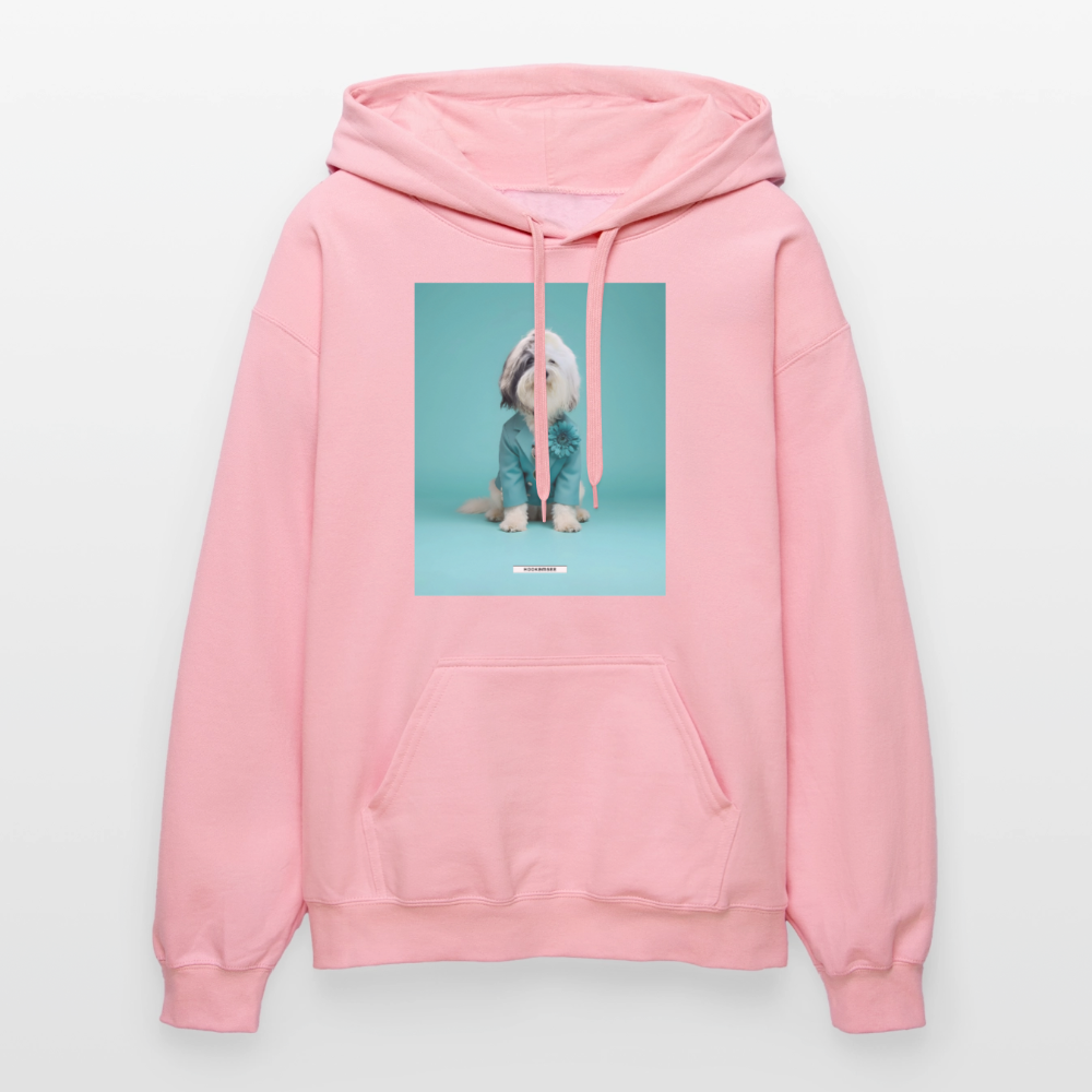 Hoodie „Styled Dogs – Tibet-Terrier“ - Hellrosa
