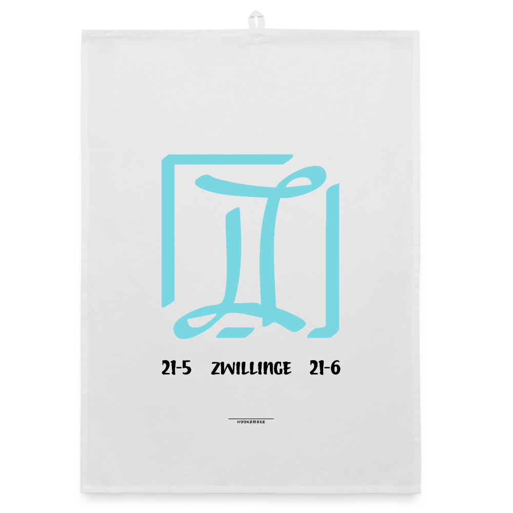 ASTRA ZWILLINGE Organic Geschirrtuch / Stoffserviette - Weiß