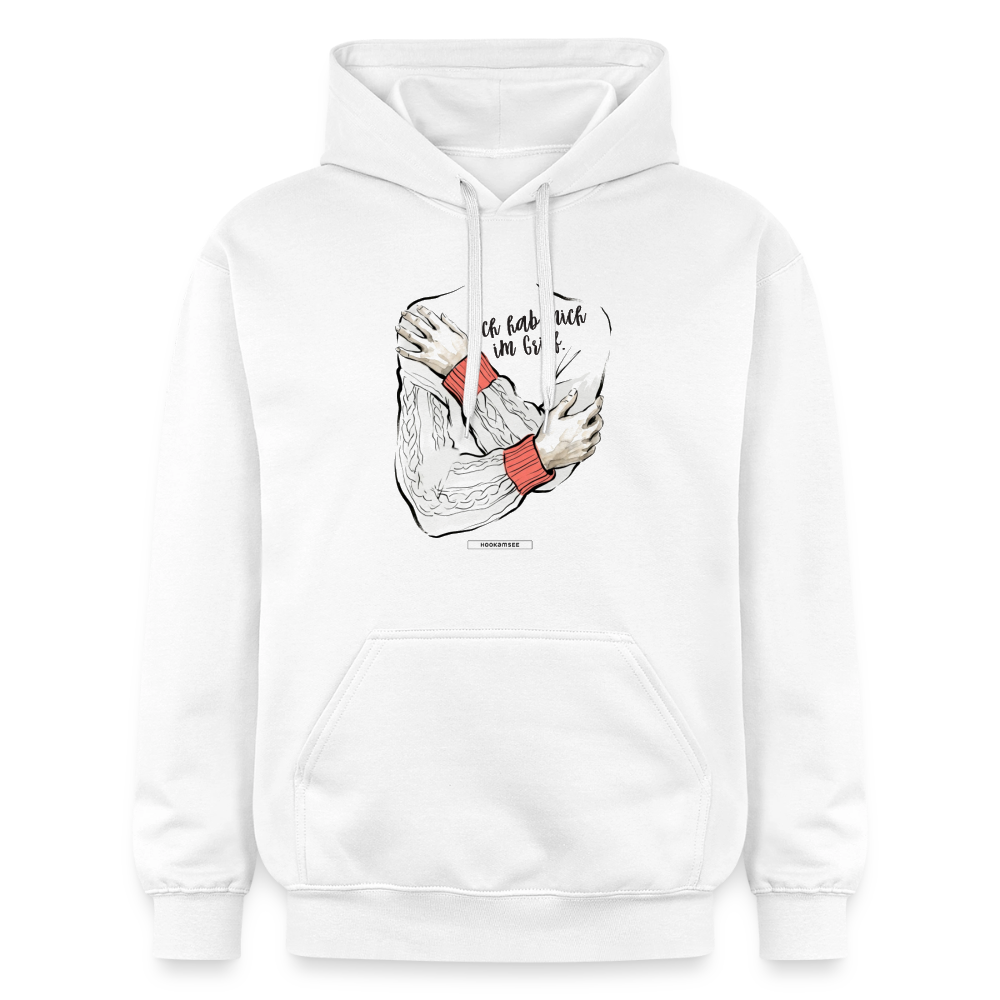Hoodie Ich hab mich im Griff - Weiß