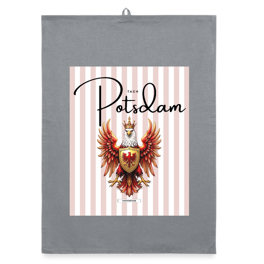 CITY POTSDAM Organic Geschirrtuch / Stoffserviette - Grau