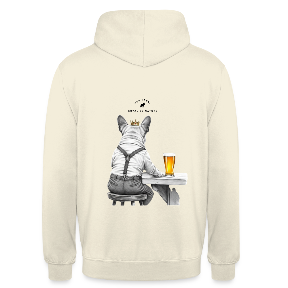 DOG ROYAL #3 Unisex Hoodie - Vanille-Milchshake