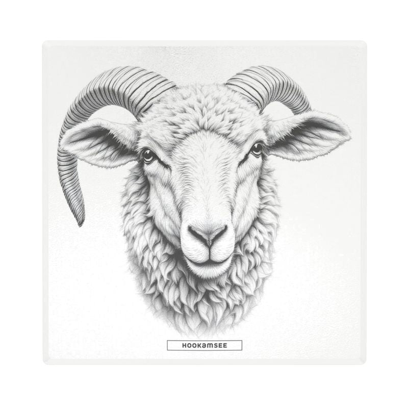 Keramikuntersetzer 4er-Set „Fauna“