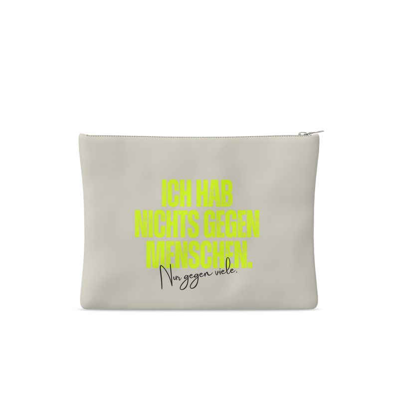 TRUE TALK #1 Lederclutch