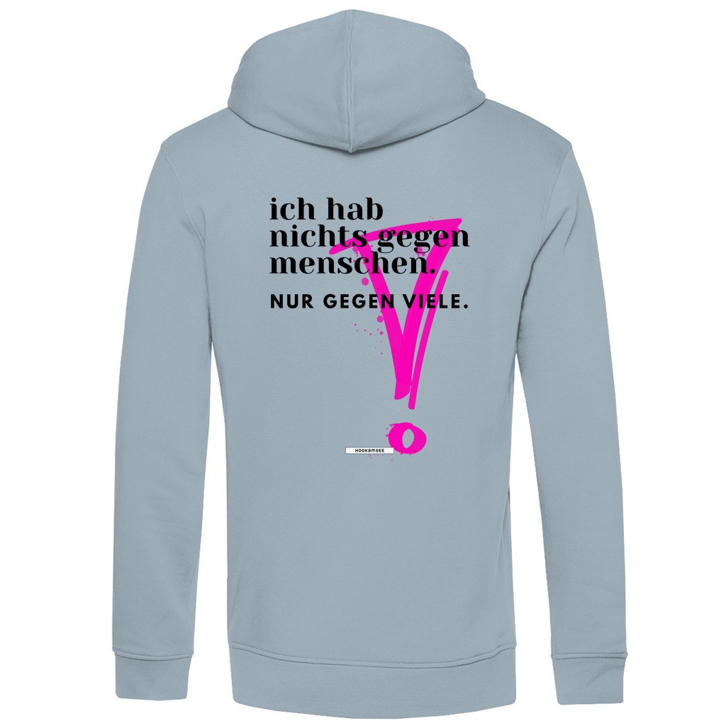Hoodie "Ich hab nichts gegen Menschen"