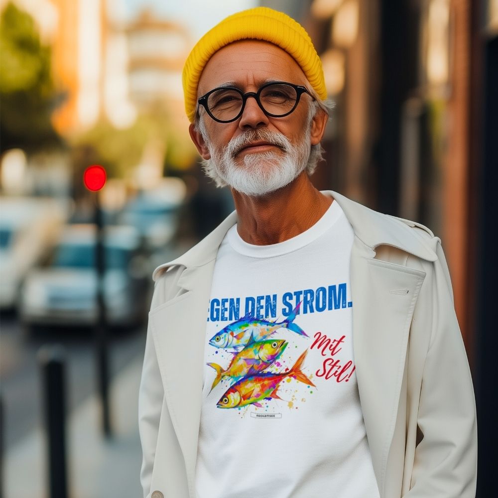 Shirt "Gegen den Strom. Mit Stil!"