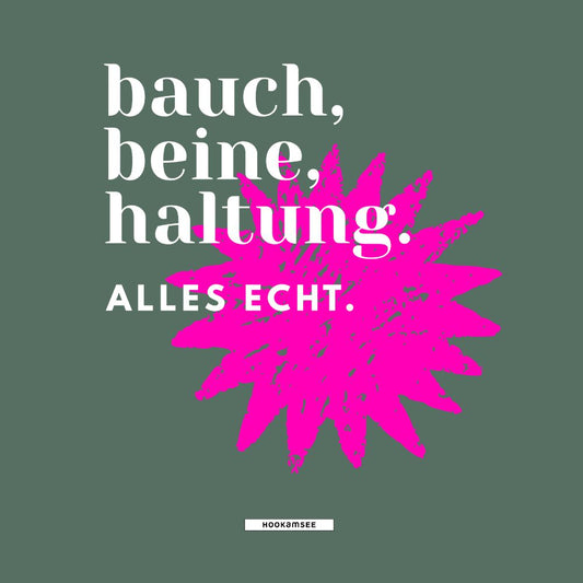 Große Shopping Bag True Talk „Bauch. Beine. Haltung“ #160