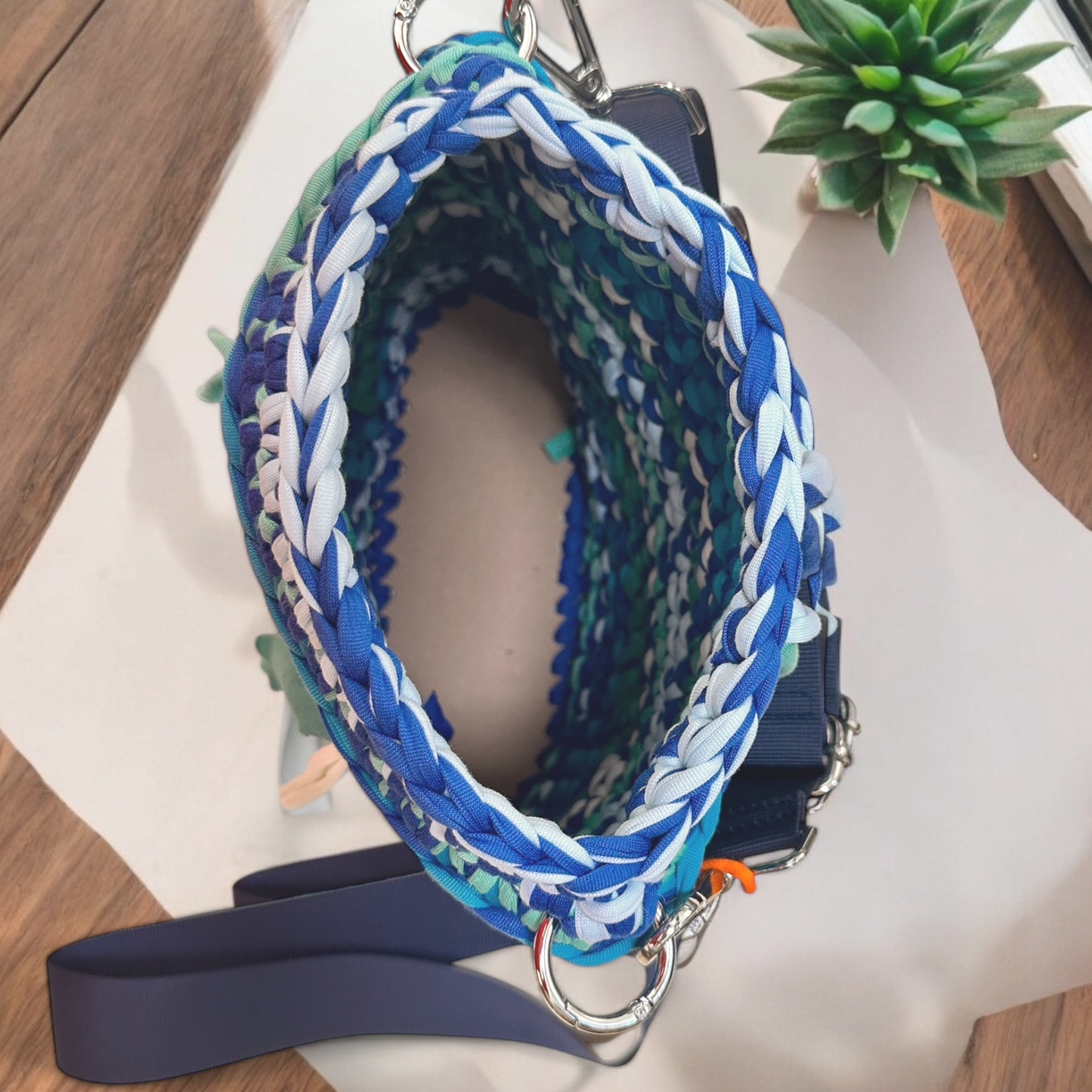 HOOK #004 Blau & Mint