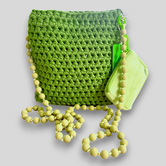 Häkeltasche Lime Loop #065