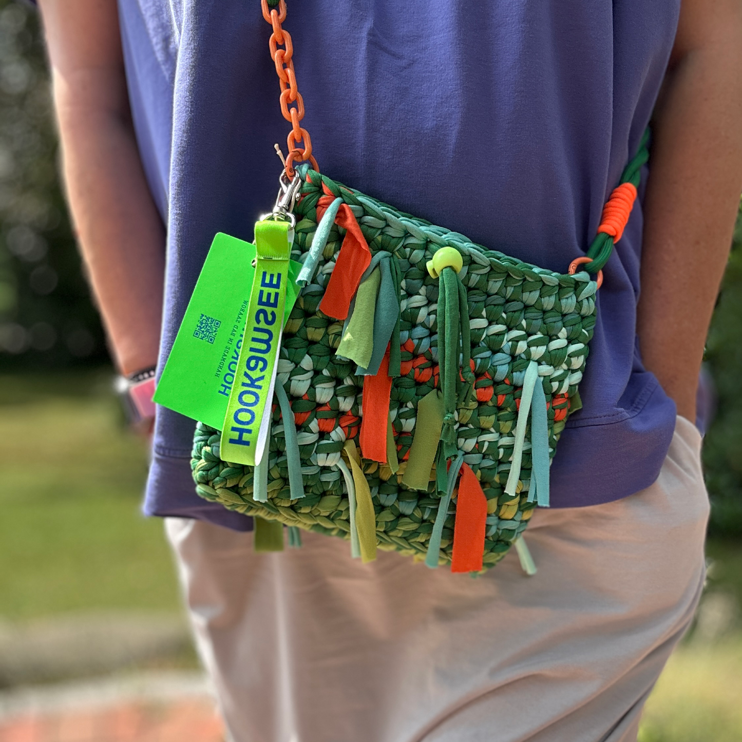 Häkeltasche Jungle Beat #076