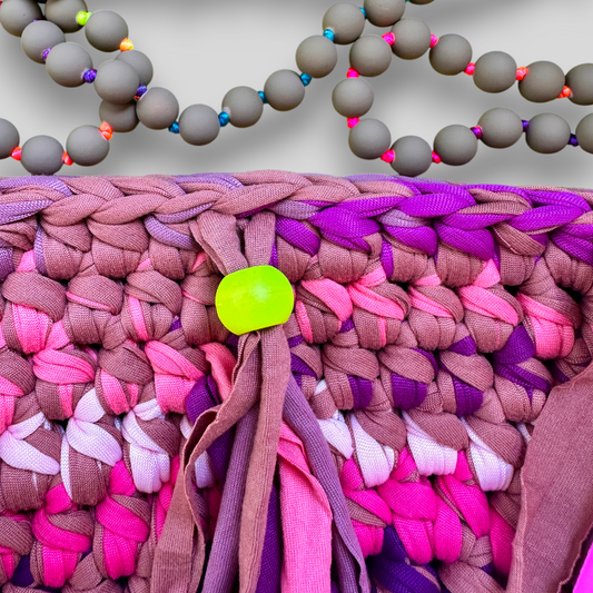 Häkeltasche Neon Confetti #079