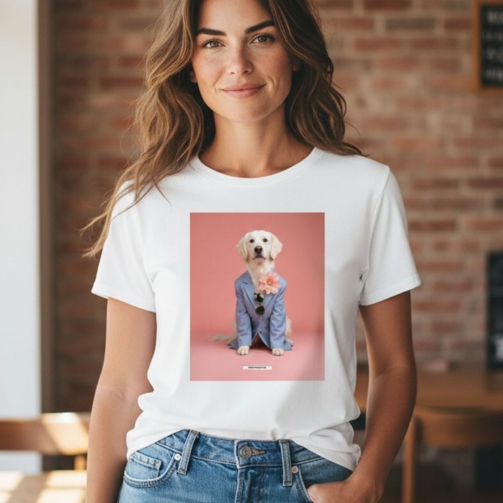 Shirt „Styled Dogs – Creme Retriever"