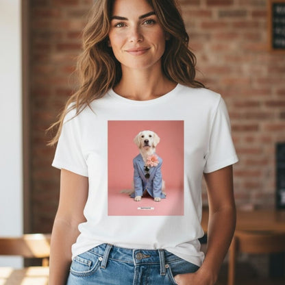 Shirt „Styled Dogs – Creme Retriever"