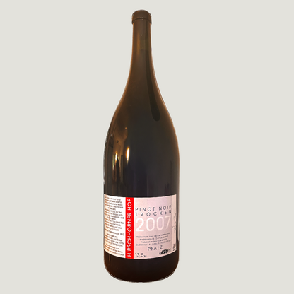 Frank John Pinot Noir trocken Hirschhorner Hof 2007 Impériale (6,0 l)