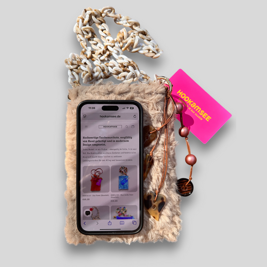 Gitterstruktur Tasche Soft Statement #111