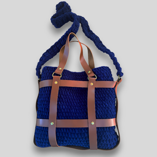 Häkeltasche Deep Blue #121