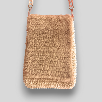 HOOK #132 – Soft Caramel (Samtgarn mit Kunstfell)