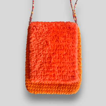 HOOK #133 – Pumpkin Glow (Samtgarn mit Kunstfell)