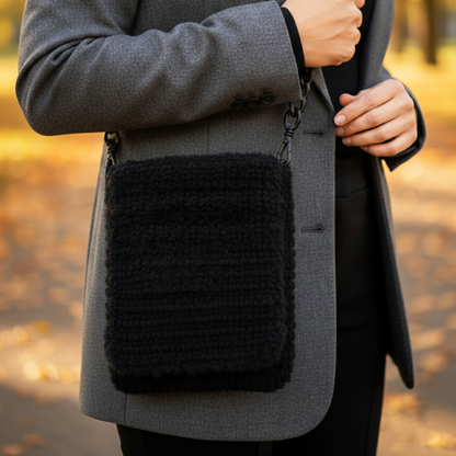 Häkeltasche Black Velvet #134