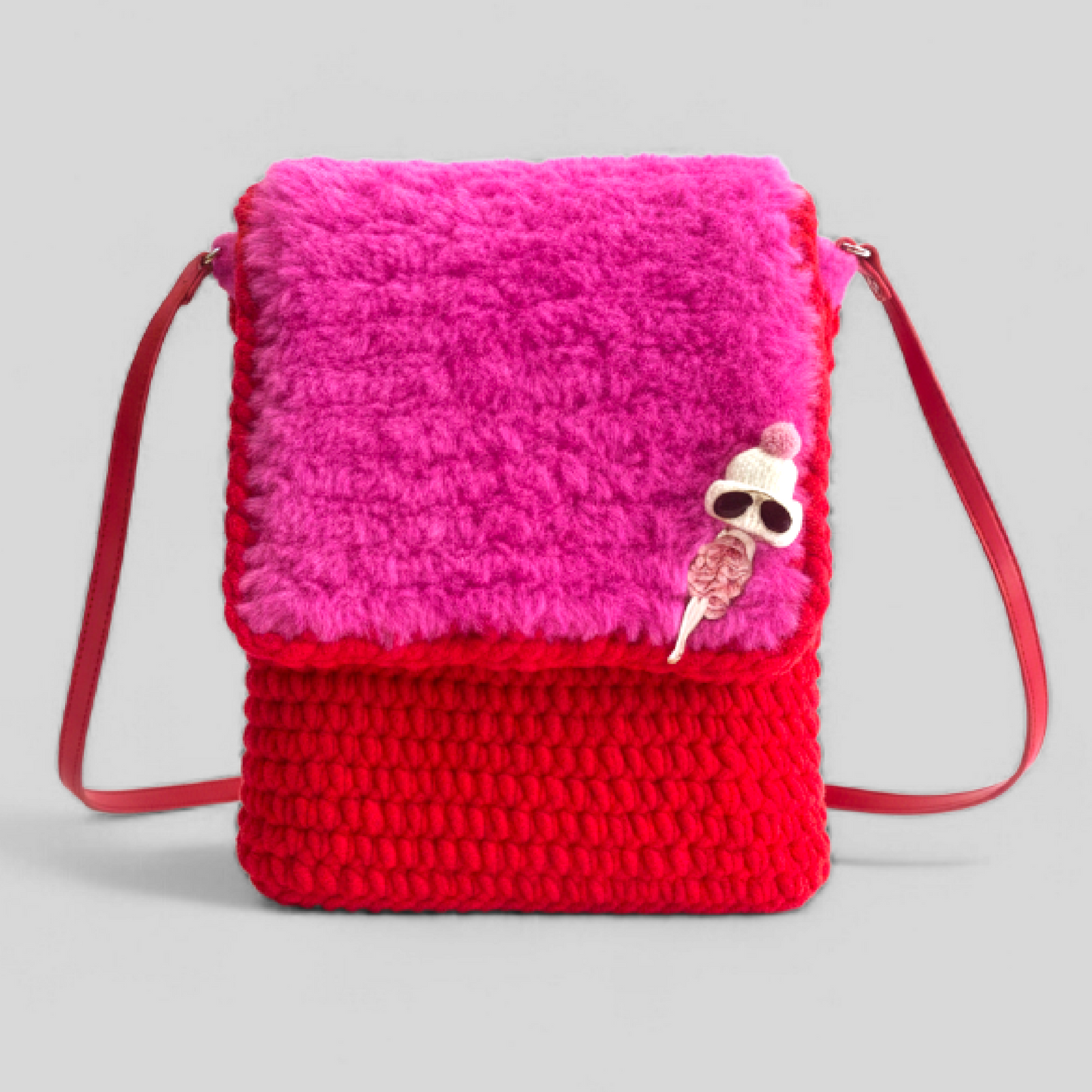 HOOK #141 – Pink Power (Samtgarn mit Kunstfell)