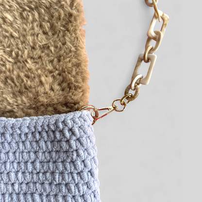 HOOK #142 – Soft Sand (Samtgarn mit Kunstfell)