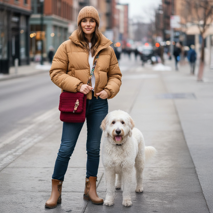 HOOK #146 – Berry Bliss (Samtgarn mit Acryl-Kettengurt)