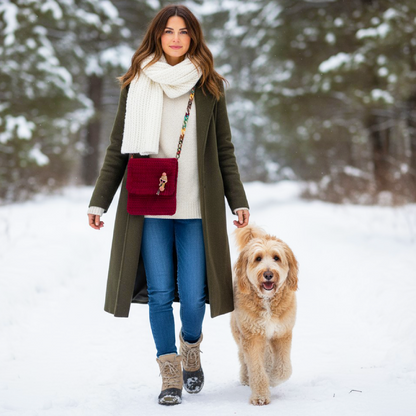 HOOK #146 – Berry Bliss (Samtgarn mit Acryl-Kettengurt)