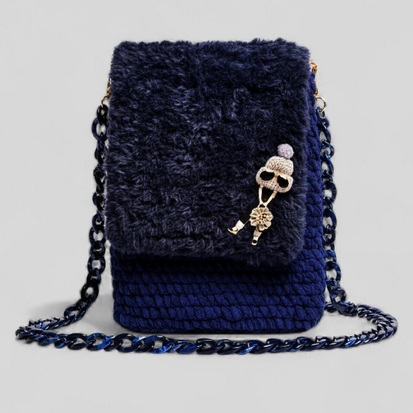 HOOK #147 – Midnight Mood (Samtgarn mit Kunstfell)