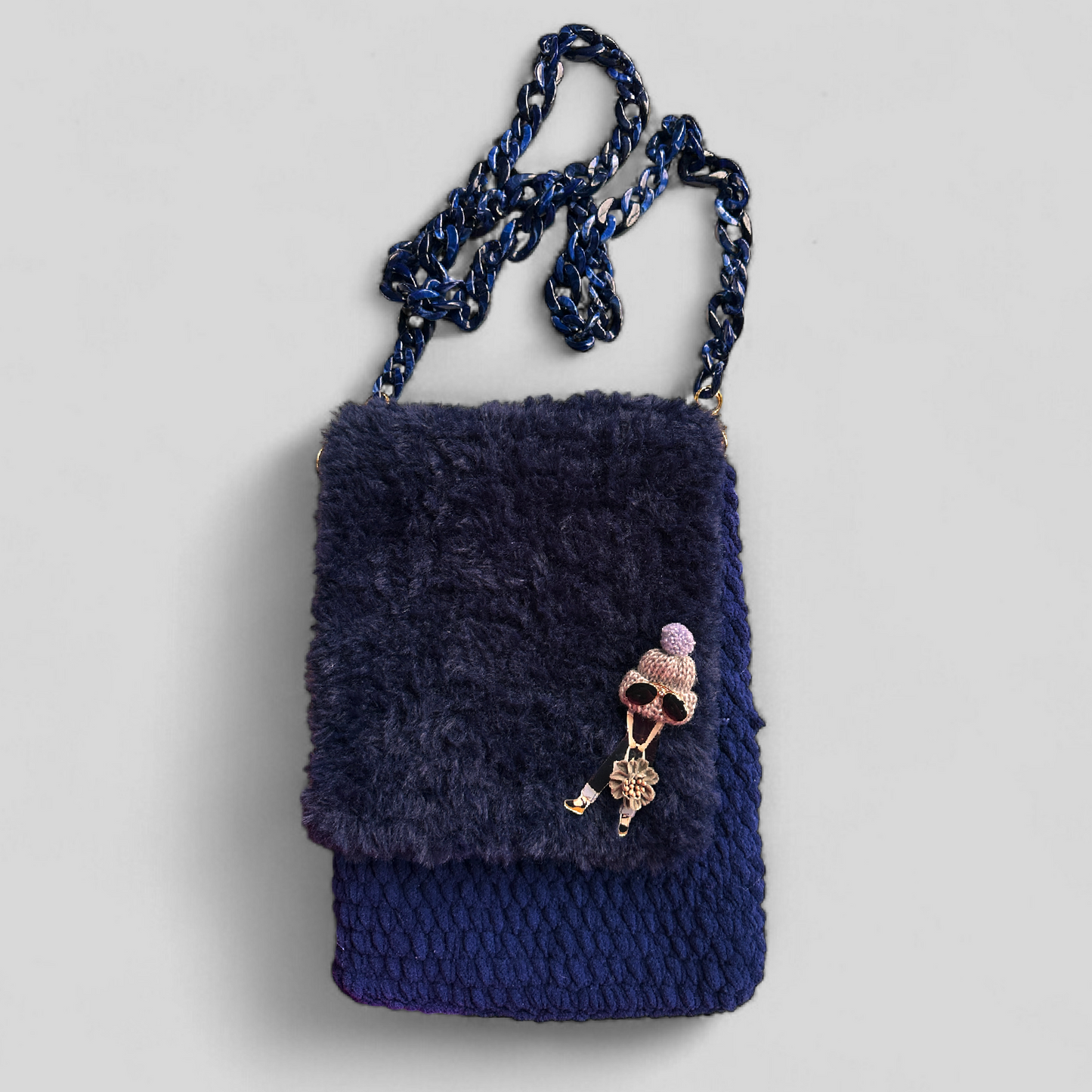 HOOK #147 – Midnight Mood (Samtgarn mit Kunstfell)