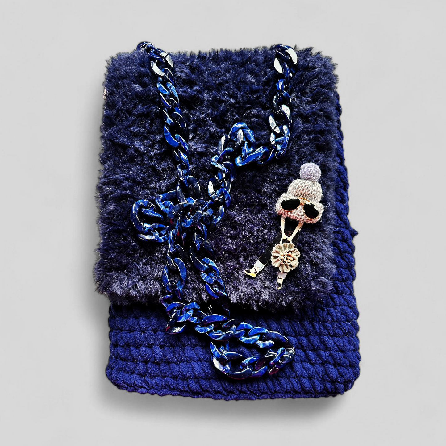 HOOK #147 – Midnight Mood (Samtgarn mit Kunstfell)