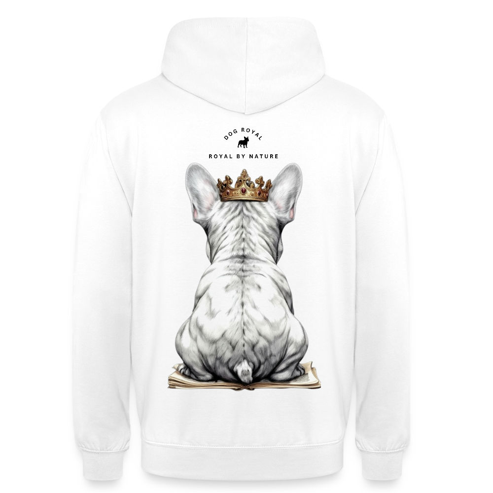 DOG ROYAL #1 Unisex Hoodie - Weiß
