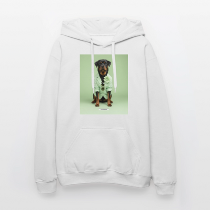 Hoodie „Styled Dogs – Rottweiler" - Weiß