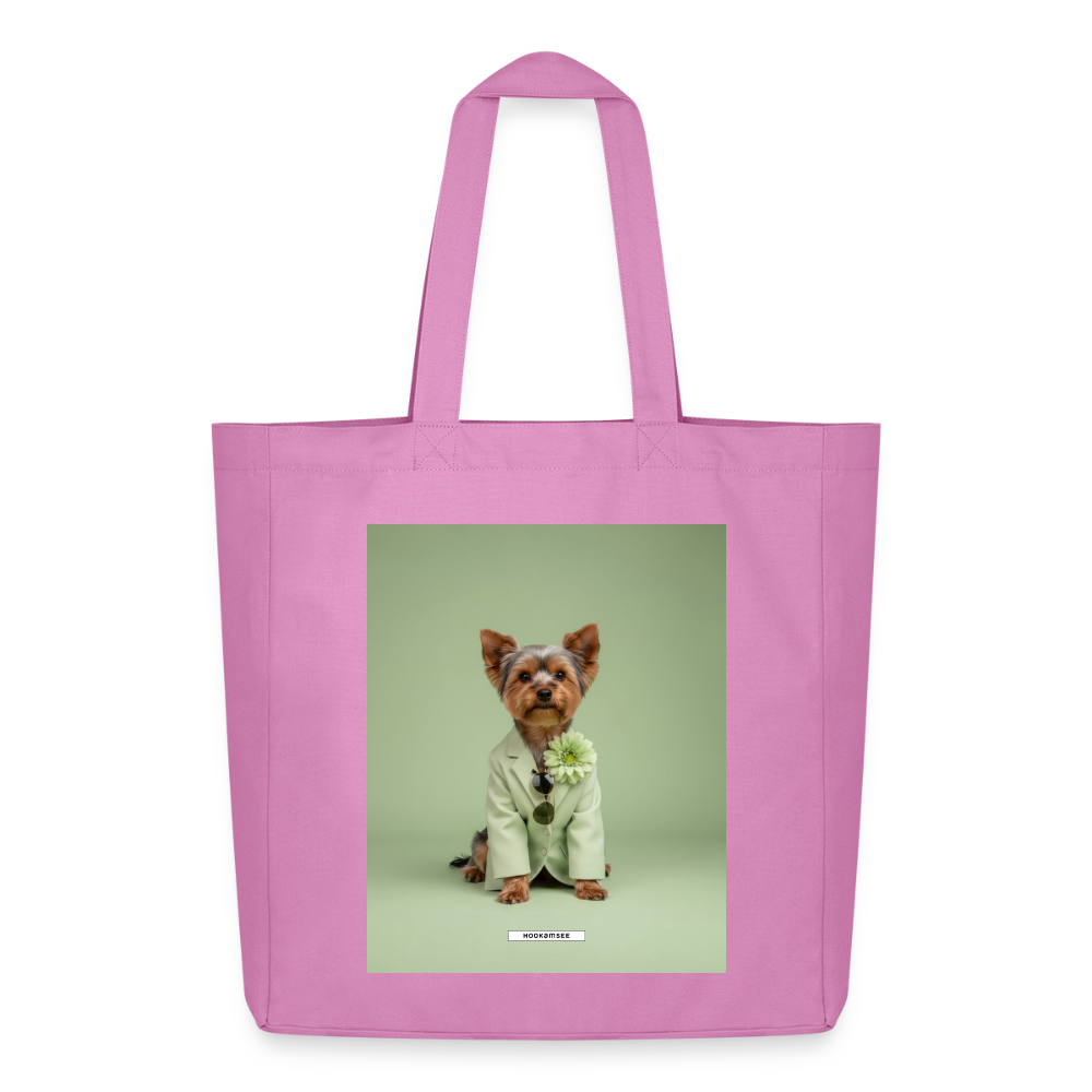 Große Shopping Bag Styled Dogs – Yorkshire Terrier - Pink