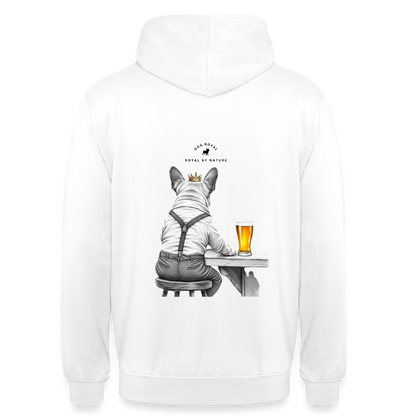 DOG ROYAL #3 Unisex Hoodie - Weiß