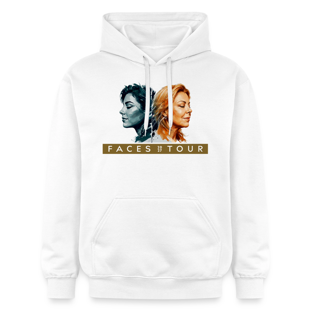 Hoodie Sandra Tour-Signet, Variante 2 - Weiß