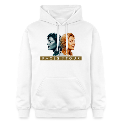 Hoodie Sandra Tour-Signet, Variante 2 - Weiß