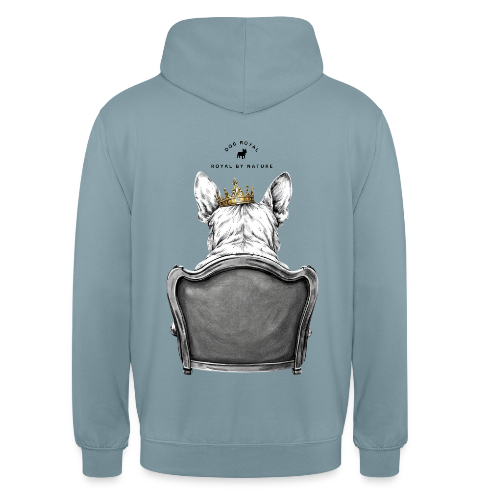 DOG ROYAL #2 Unisex Hoodie - Nebelblau