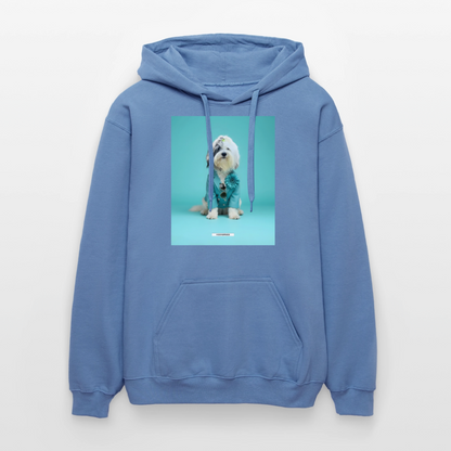 Hoodie „Styled Dogs – Tibet-Terrier“ - Carolina Blue